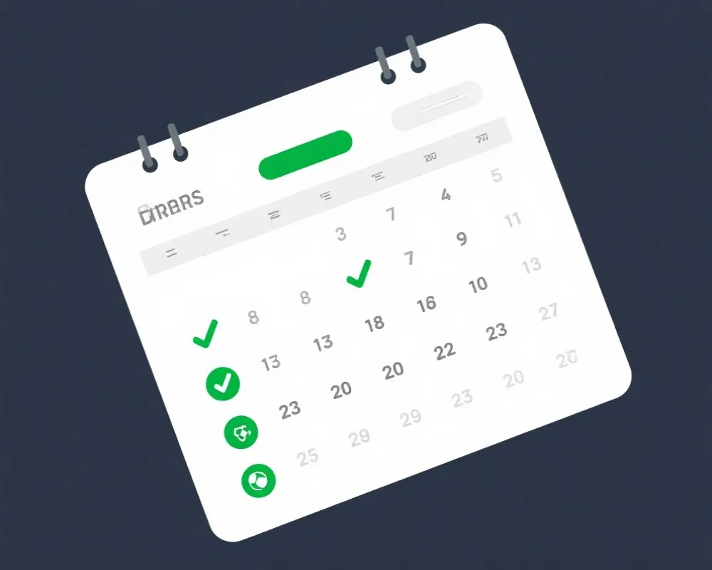 赛程清单式查看示意图